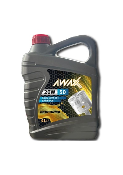Awax 20W-50 Motor Yağı 4 x 4 L