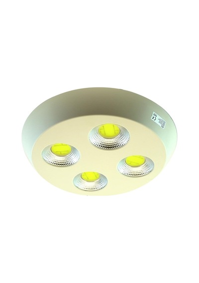 32w Beyaz Renk Yuvarlak Sıva Üstü Led Armatür Beyaz