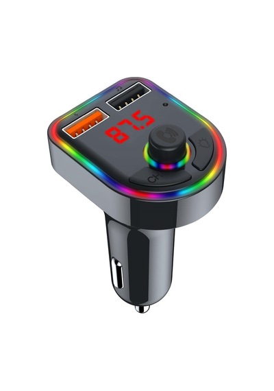 Concord C616 Rgb Işıklı 2.1a Şarj Girişi Bluetooth Fm Transmitter