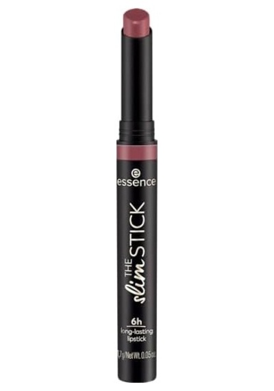 Essence The Slim Stick, Ruj, No. 105, Mor, Uzun Ömürlü, Besleyici, Ekspres Sonuç, Yoğun Renkli, Mat, Vegan, Parfüm, , Paraben İçermez, Tekli Paket 1,7 G