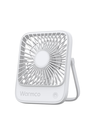 Warmco D1 Masaüstü Vantilatör Usb Ve Type-c Bağlantılı Taşınabilir Ultra İnce Soğutucu Fan Beyaz