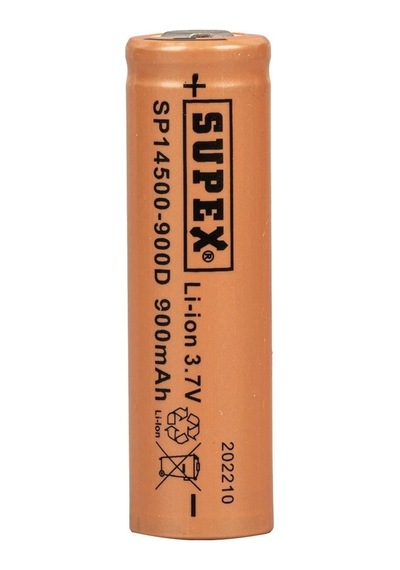 Sp14500-900d 3.7v 14500 Model 900mah Li-ion Düz Kafa Pil