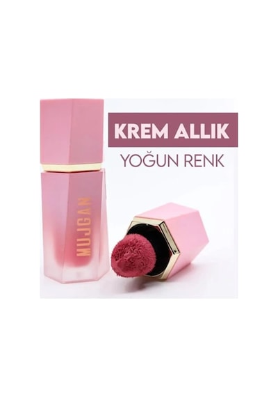 3 Lü Sıvı Krem Allık Seti - Lip And Cheek Çok Renkli