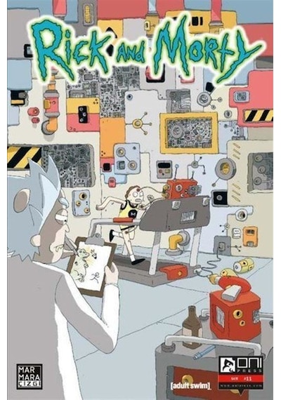 Rick and Morty 11 - Zac Gorman - Marmara Çizgi