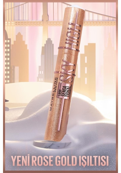 Maybelline New York Sky High Rosegold Glitz Maskara 30197299-11027 0