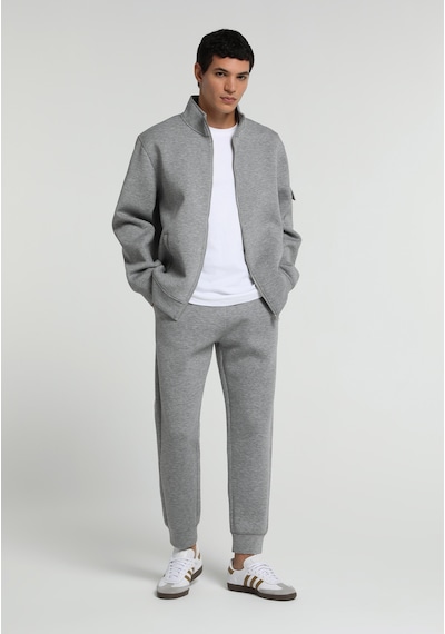 Colin's Colins Slim Fit Orta Bel Düz Erkek Gri Eşofman Altı Cl1081228 Q1.v1 Mga Gri Melanj