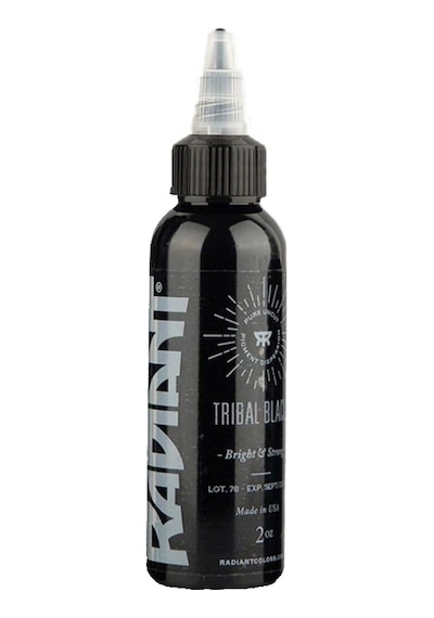 Tribal Black - Radiant Tattoo Dövme Boyası - 2oz/60ml
