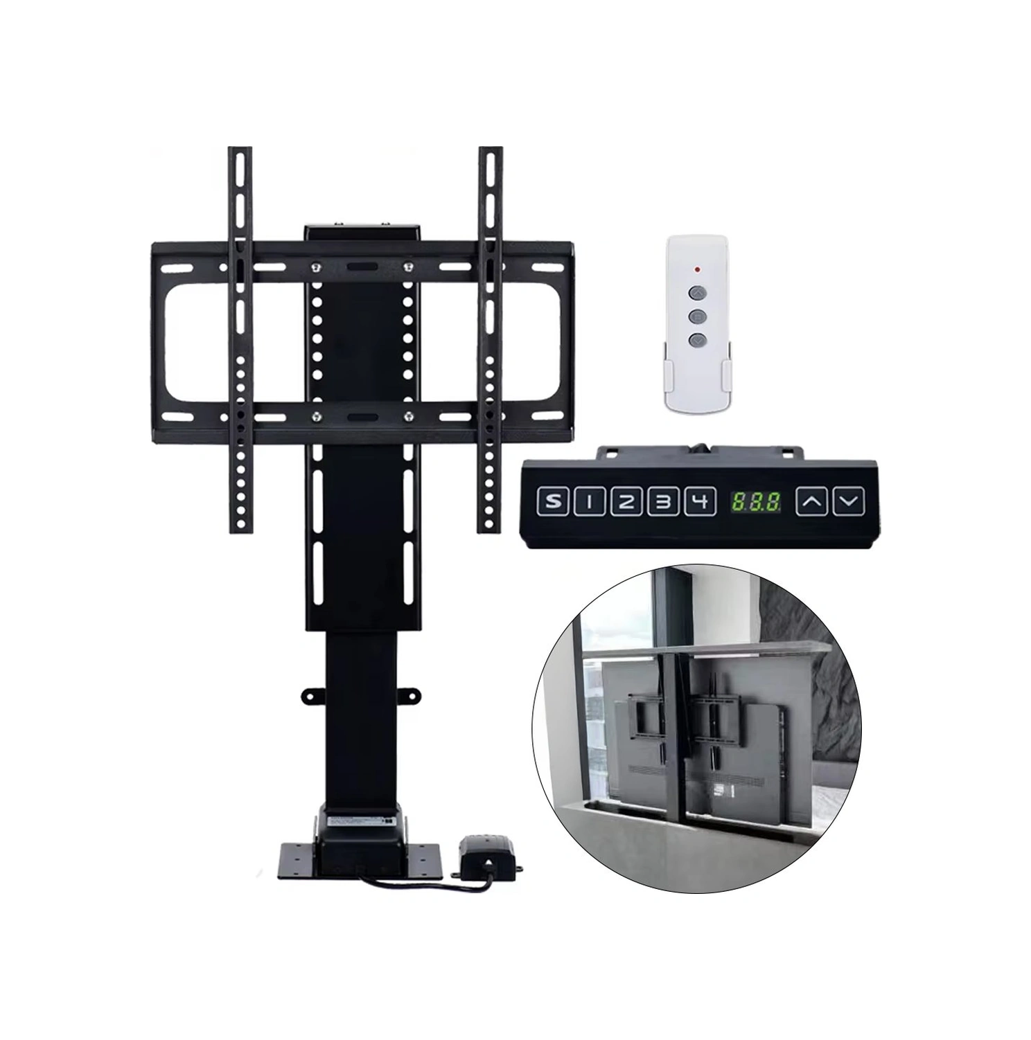 Powermaster Pm-24928 32'' - 57'' İnç Ayarlanabilir Yükseklik Uzak
