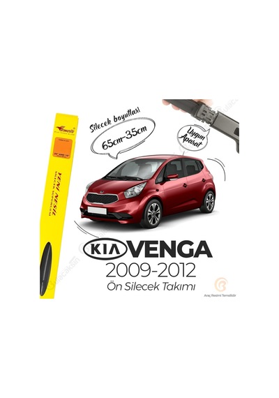 Kia Venga Muz Silecek Takımı 2009-2012 İnwells