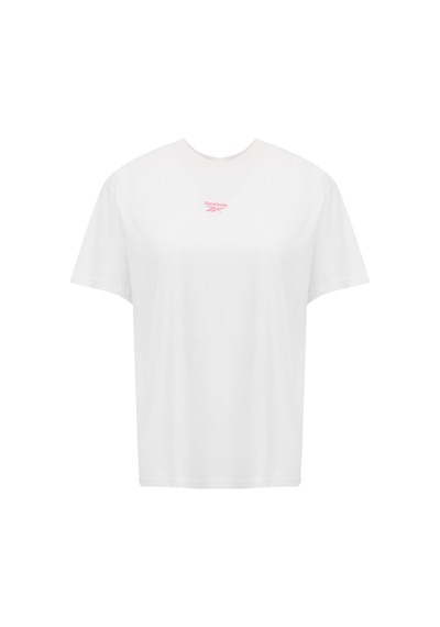 Reebok Bobo Rlx Tee Beyaz Kadın Kısa Kol T-shirt 000000000102483514 Beyaz