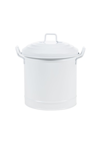 Mudo Home Mini Çöp Kovası Mat Beyaz 3,5 Lt 696123