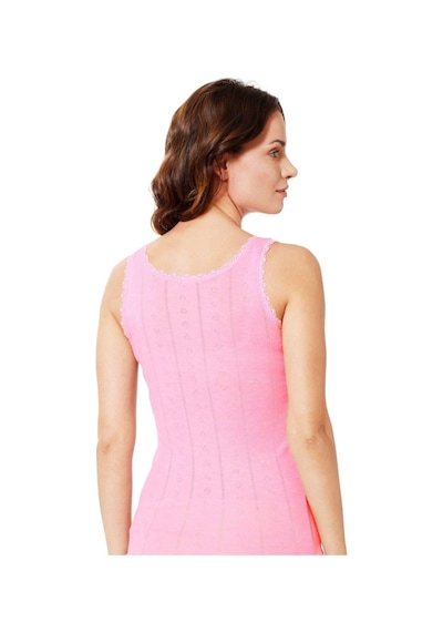Kompedan Kadın Transferli Ribana Esnek Yumoş Atlet Pembe K23493-pembe Kompedan Kadın Transferli Ribana Esnek Yumoş Atlet Pembe K23493-pembe