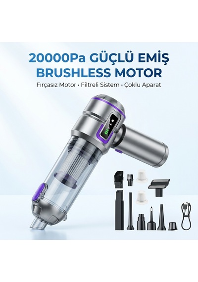 Brushless Motor Vacuum Cleaner 20000pa ...