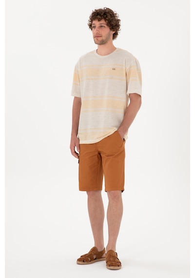 U.s. Polo Assn. Erkek Hardal Şort / Bermuda 50300418-vr072 Hardal