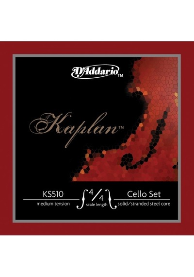 Daddarıo Ks510 4/4m Cello Tel Seti, Kaplan, 4/4 Scale, Medıum Tensıon,