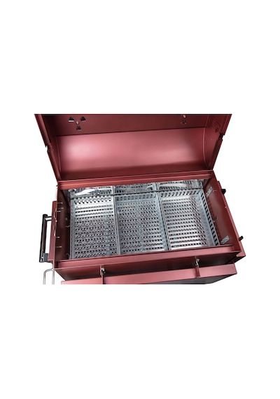 Igrıll Barbekü Elite 740 Mm Kömürlü Mangal Kırmızı