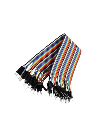 20Cm 40 Pin Erkek Erkek Dupont Kablo