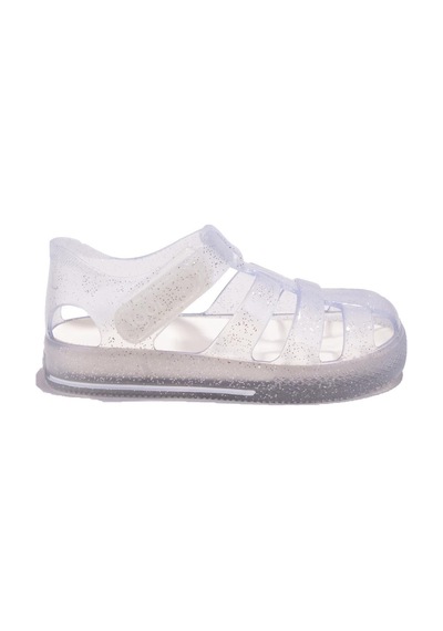 Igor S10265 Star Glitter Beyaz Ortopedik Günlük Kız Çocuk Sandalet 001