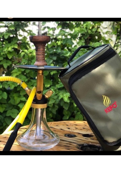 Çantalı Nargile Takımı Sarı Renk