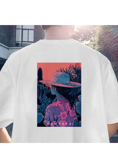 Samsara Serisi No:5 T-shirt - Kırmızı
