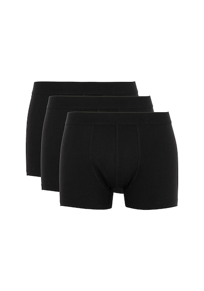 Defacto Regular Fit 3'lü Boxer N4277AZ23SPBK27 Siyah