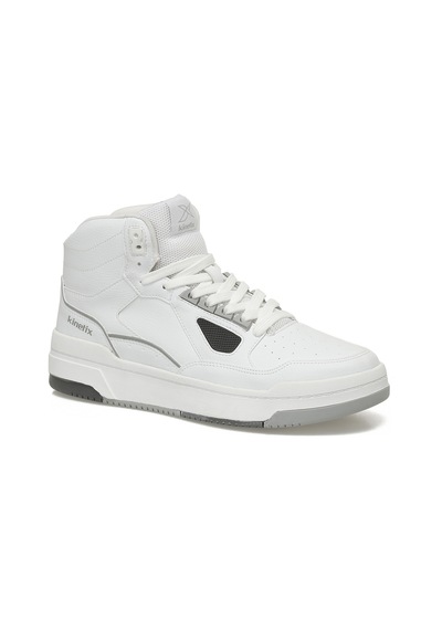 Kinetix Wıngton Pu Hı Beyaz Erkek High Sneaker Beyaz-grı