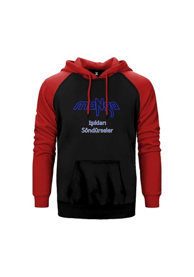 Manga Is Ikları So Ndu Rseler Sarı Renk Reglan Kol Sweatshirt / Hoodie