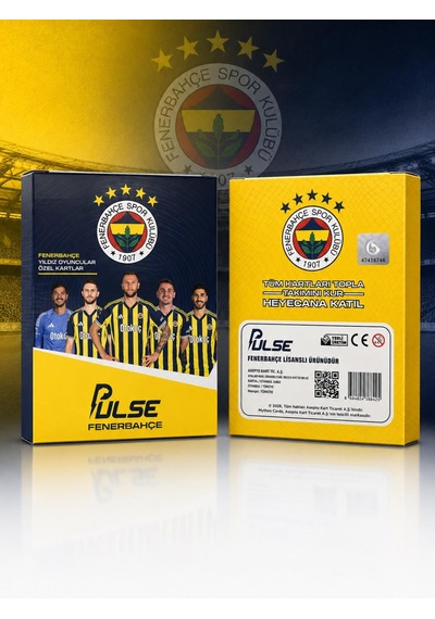 Mythos Pulse Fenerbahçe Futbolcu Kartları 10'lu Özel Kutu 2025/2026 Resmi Lisanslı