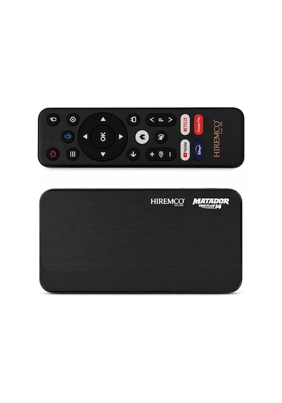 Hiremco Matador Pro Plus 14 + Magic Usb-a Kurulu Uydu Seti 4k Android Tv Box