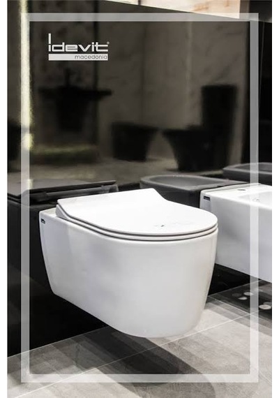 İdevit Alfa Kanalsız Rimless Asma Klozet ve Kapak Pp Soft