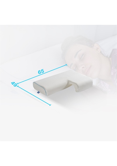 SimpleThePillow Kol Destekli Visco Boyun Yastığı Balayı Yastığı 65*49*31*12