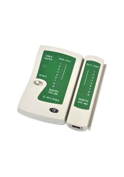 Kablo Test Cihazı İnternet Kablosu Test Cihazı Telefon Kablosu Test Cihazı Rj45 Tester Rj11 Tester