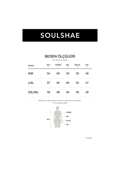 Soulshae Kadın Dabıl Örme Uzun Kollu Nope Baskılı Beli Ribanalı Takım Siyah