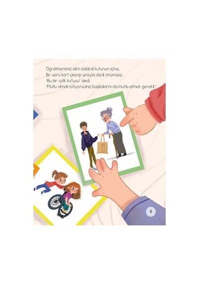 Merhamet Kalbimde - İyilik Her Yerde Eğitici Kitap