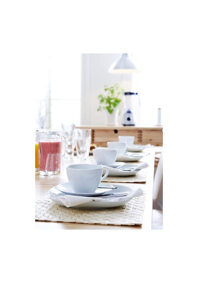 Fincan, Beyaz, 20 Cl Beyaz - Çok Renkli