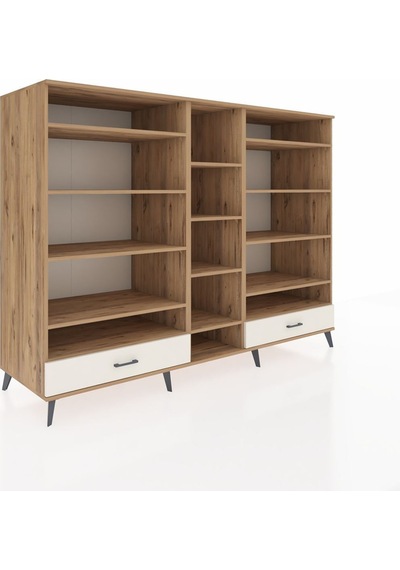 Kronos Dolap 14 Raflı 2 Çekmeceli 220x59x163 Çam-çam/aytaşı Atlas Çam/aytası - Atlas Çam Kronos Dolap 14 Raflı 2 Çekmeceli 220x59x163 Çam-çam/aytaşı Atlas Çam/aytası - Atlas Çam