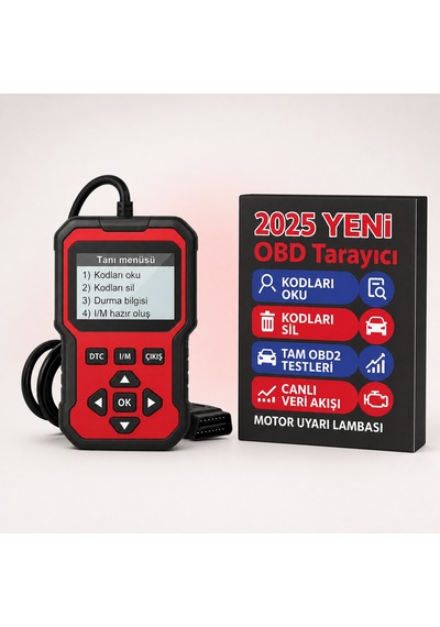 Obd2 Arıza Tespit Cihazı V410 Canlı Veri Hata Kodu Okuma Silme Motor Arıza Lambası Söndürme