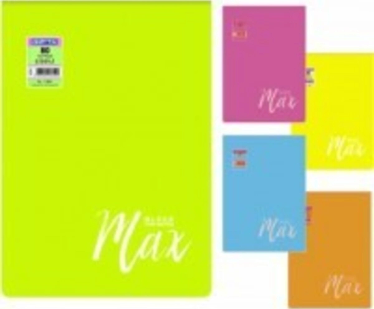 Max Block For Notes 80 Yaprak Kareli A6 Yeşil