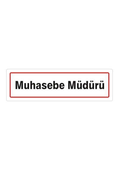 Muhasebe Müdürü