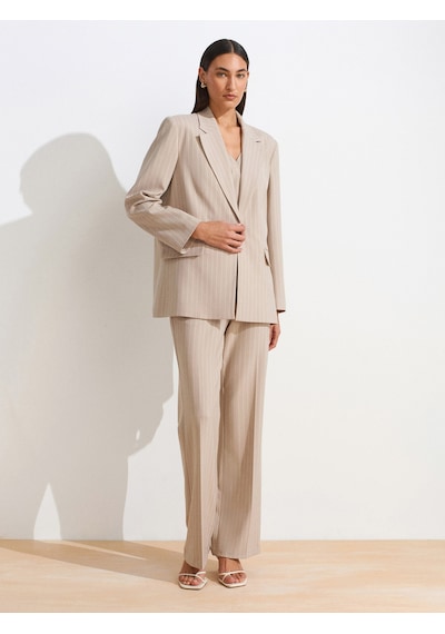 Dilvin 60768 Blazer Ceket-bej Bej