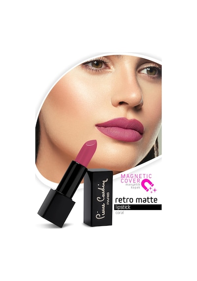 Pierre Cardin Retro Matte Lipstick  - Coral - 141