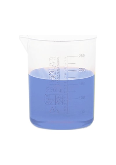 Isolab Beher - P.P - Kısa Form - Kabartma Skala - 2000 Ml