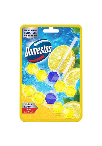 Domestos Wc Blok Yoğun Parfümlü Limon Bahçesi 2x50 G 5 Adet