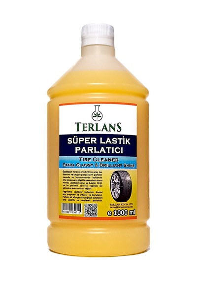 Terlans Lastik Parlatıcı Jel Extra Glossy 1 Lt Uygulama Süngeri