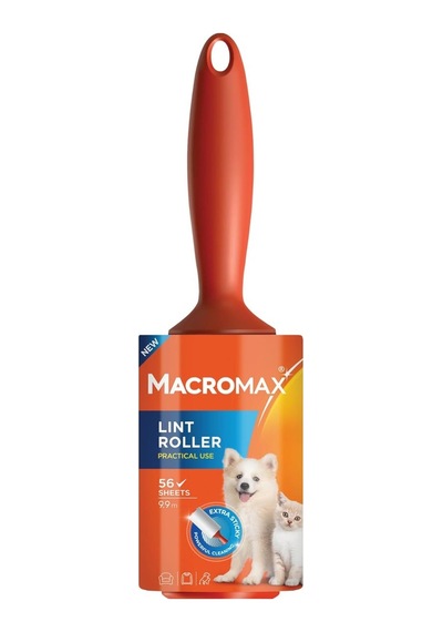 Macro Max Tüy Toplayıcı Rulo 56 Yaprak, Ekstra Yapışkanlı Kedi Köpek Tüyü Toz Toplama Rulosu Sku: Zeus8690010171900