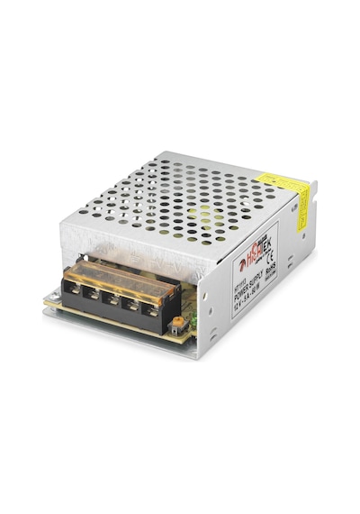 Büro Ev Ofis Cihazı İçin 12v 5a 60w Silver Led Adaptörü