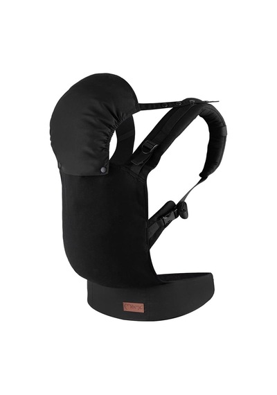 Momi Bebek Taşıyıcı, 3-48 Ay, 4-20 Kg, Ergonomik, 2 Pozisyonlu, Gri Ana Kucağı Siyah