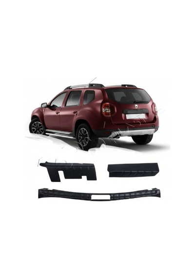 2010-2017 Daci A Duster Bagaj İçi Koruma 3 Parça