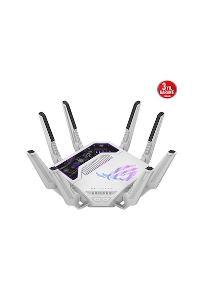 Asus Rog Rapture Gt-be19000aı Wifi 7 Router Beyaz