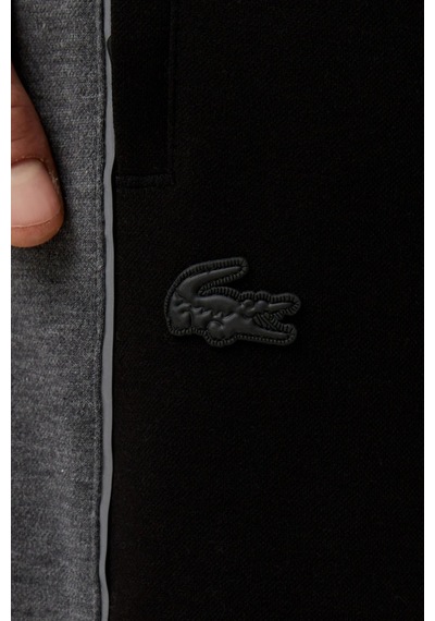 Lacoste Slim Fit Pamuklu Dar Kesim Erkek Eşofman Altı Siyah